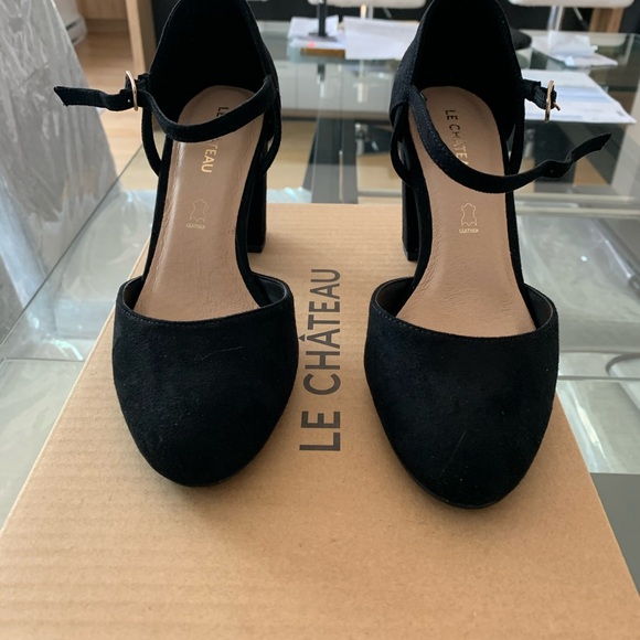 Sandales en suede véritable - Picture 3 of 6